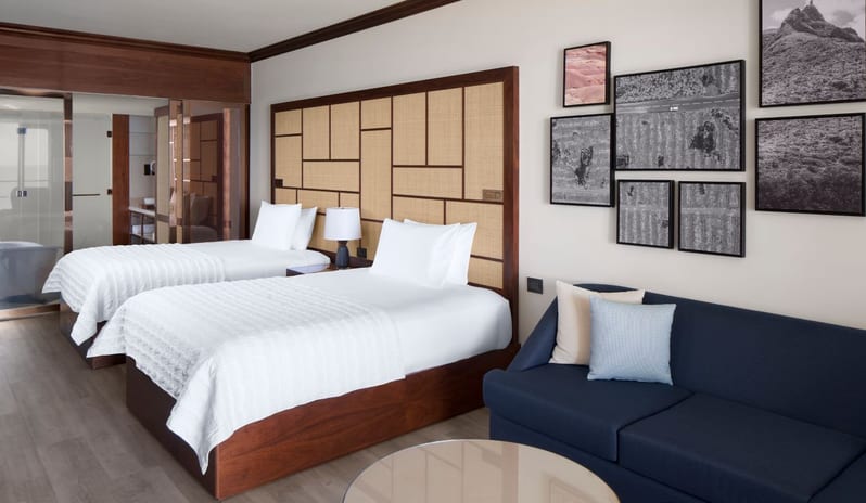 Le Meridien Il Maurice - Ocean Sky Junior Suite Doubles Detail